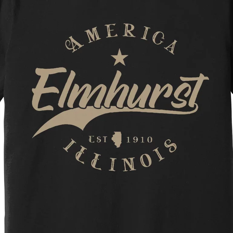 Elmhurst Il Illinois Premium T-Shirt