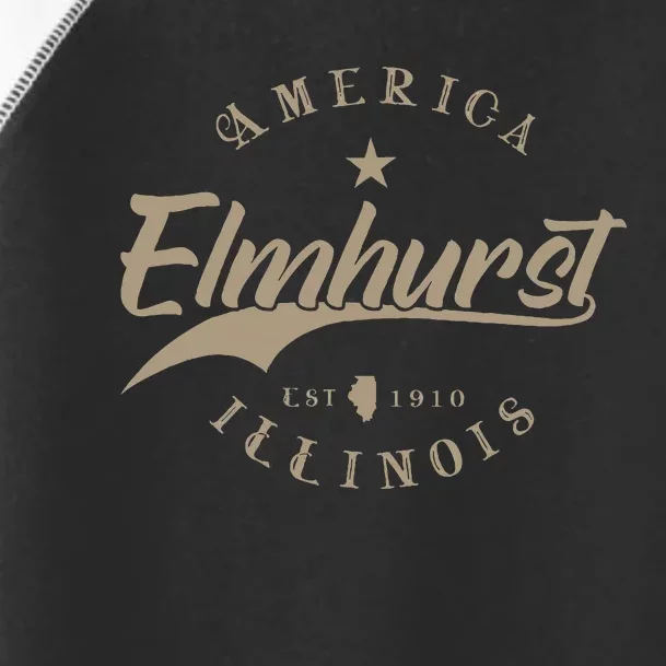 Elmhurst Il Illinois Toddler Fine Jersey T-Shirt