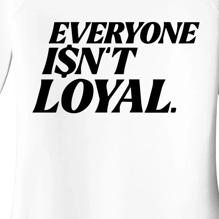 Everyone IsnT Loyal Women's Perfect Tri Tunic Long Sleeve Shirt