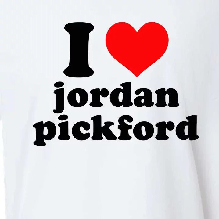 Evie I Love Jordan Pickford Sueded Cloud Jersey T-Shirt