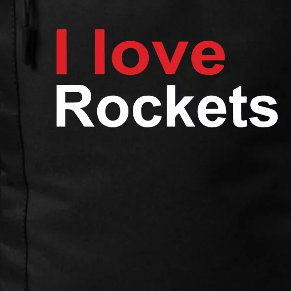 Elon I Love Rockets Daily Commute Backpack