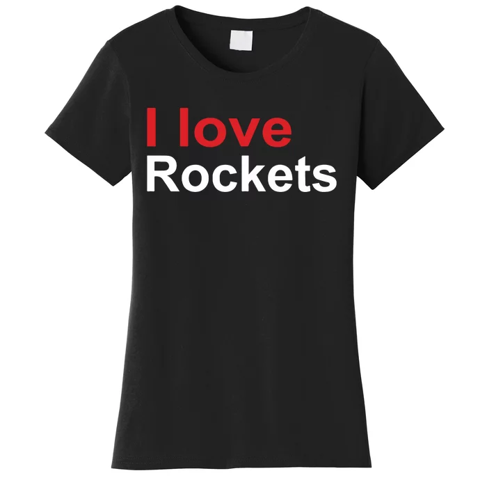 Elon I Love Rockets Women's T-Shirt