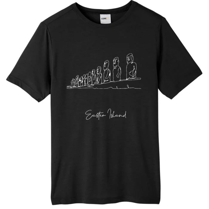 Easter Island Moai Statue Monolith World Mystery ChromaSoft Performance T-Shirt