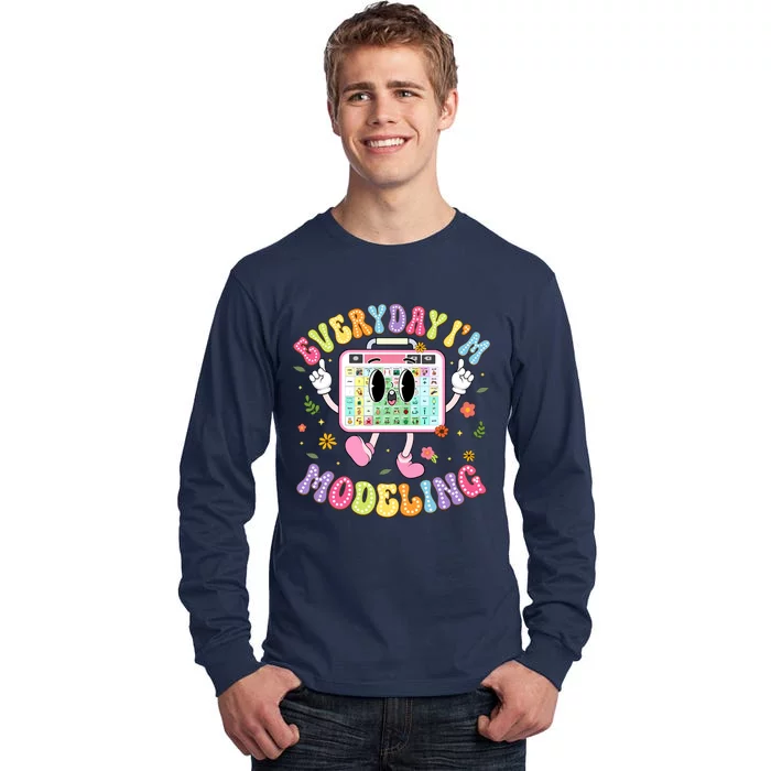 Everyday IM Modeling Groovy Speech Language Pathologist Tall Long Sleeve T-Shirt