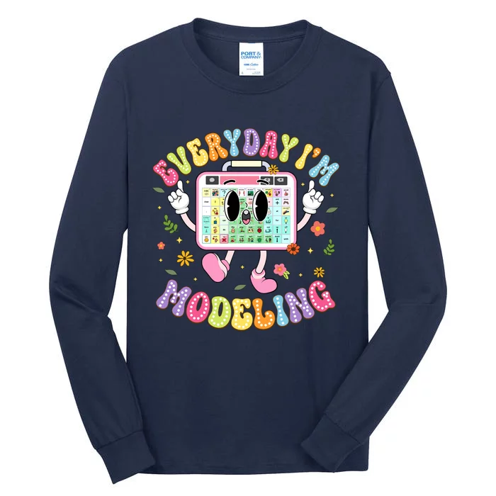 Everyday IM Modeling Groovy Speech Language Pathologist Tall Long Sleeve T-Shirt