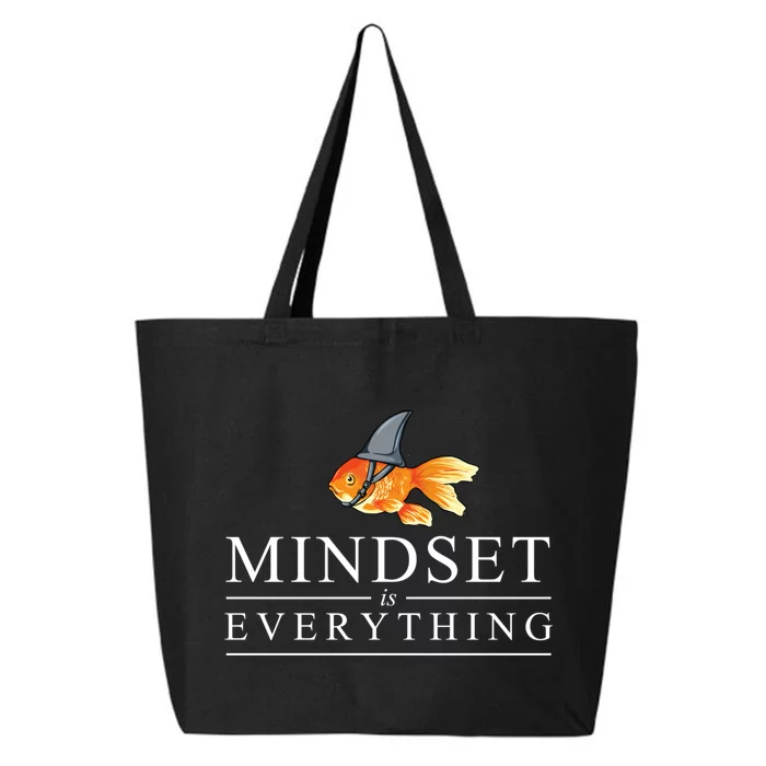 Everything Is Mindset Shark Fin Goldfish Vintage 25L Jumbo Tote