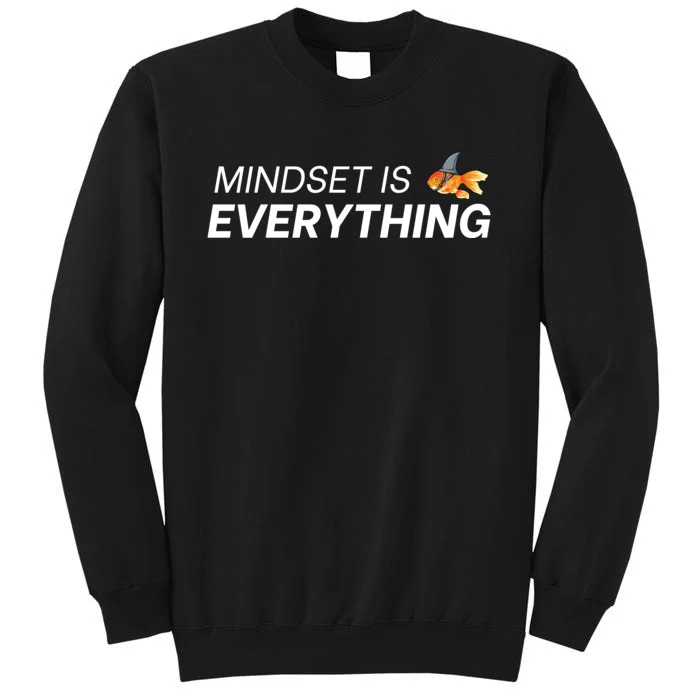 Everything Is Mindset Shark Fin Goldfish Vintage Sweatshirt