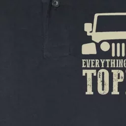 Everything Is More Fun Topless Offroad Humor Softstyle Adult Sport Polo