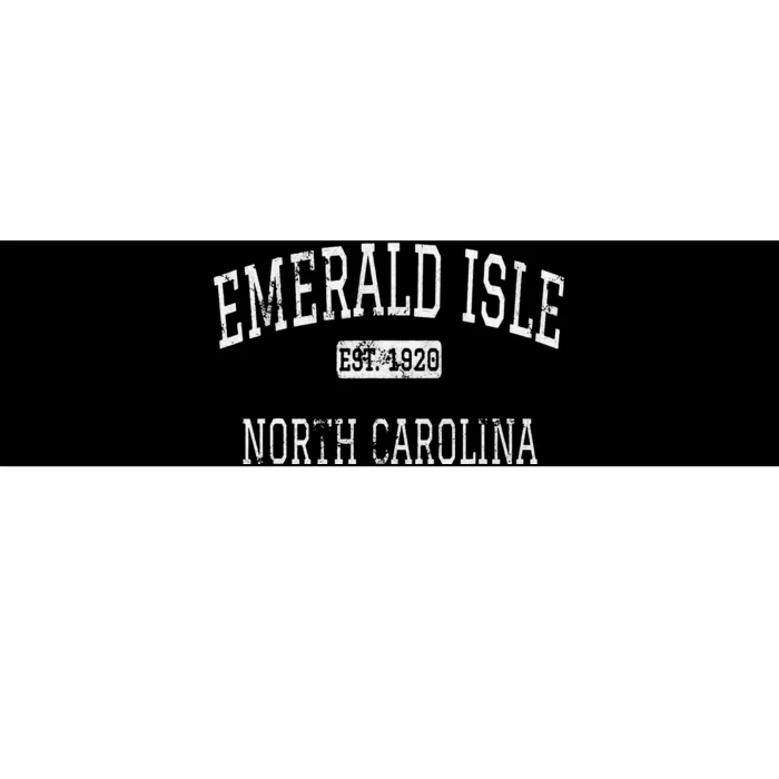 Emerald Isle North Carolina NC Vintage Bumper Sticker