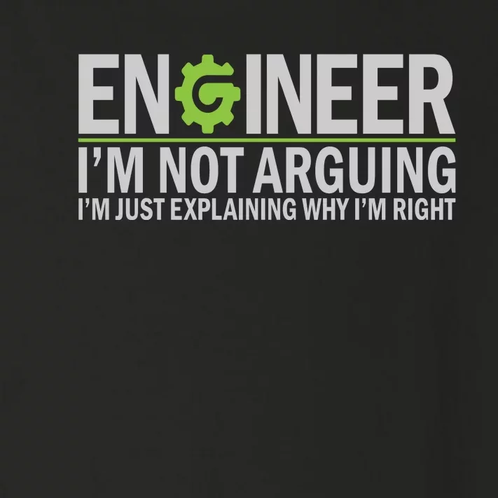 Engineer I'm Not Arguing Funny Engineering Quote Engineers Toddler Long Sleeve Shirt