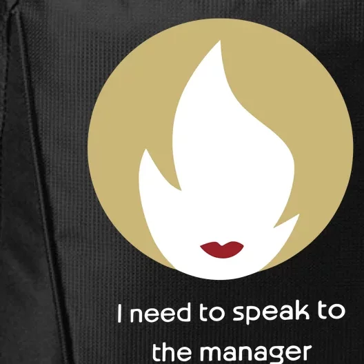 Emotionalclub I Need To Speak To The Manager City Backpack