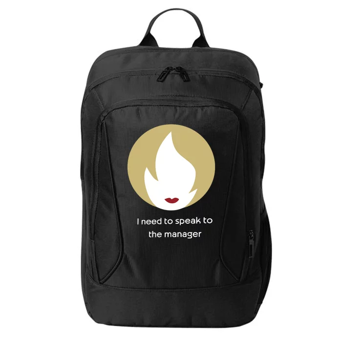 Emotionalclub I Need To Speak To The Manager City Backpack