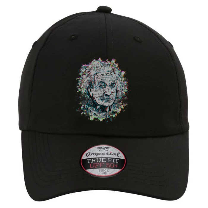 Einstein Paint Splatter The Original Performance Cap