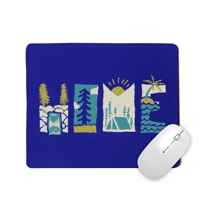 Earth Is Our Home Tee Save The Planet Climate Change Gift Mousepad