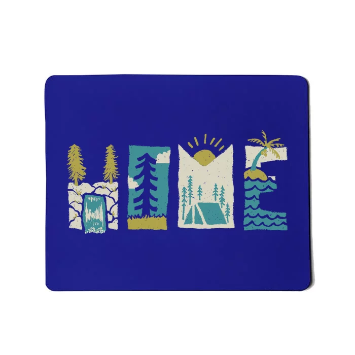 Earth Is Our Home Tee Save The Planet Climate Change Gift Mousepad