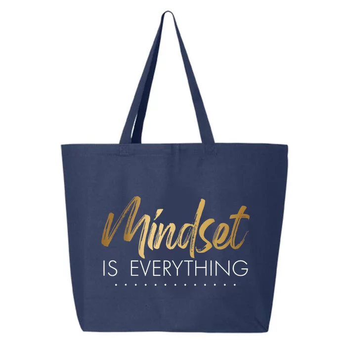 Everything Is Positive Mindset Inspirational Motivational 25L Jumbo Tote