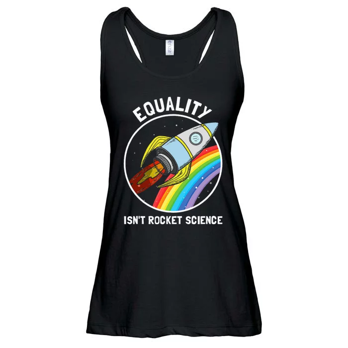 Equality IsnT Rocket Science Lgbt Ladies Essential Flowy Tank