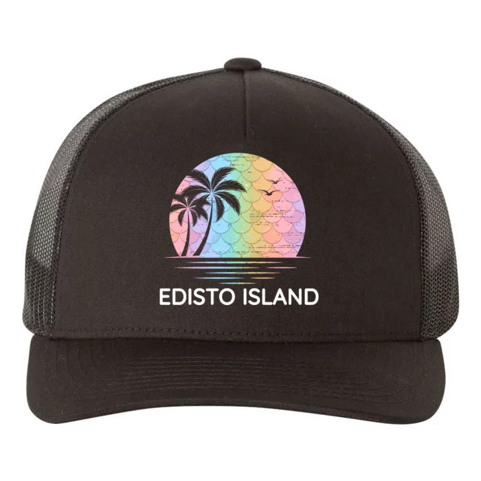 Edisto Island South Carolina Vacation Beach Family Group Yupoong Adult 5-Panel Trucker Hat