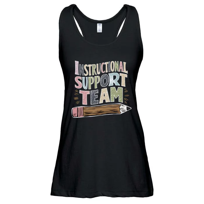 Elementary Instructional Support Staff Team Ladies Essential Flowy Tank