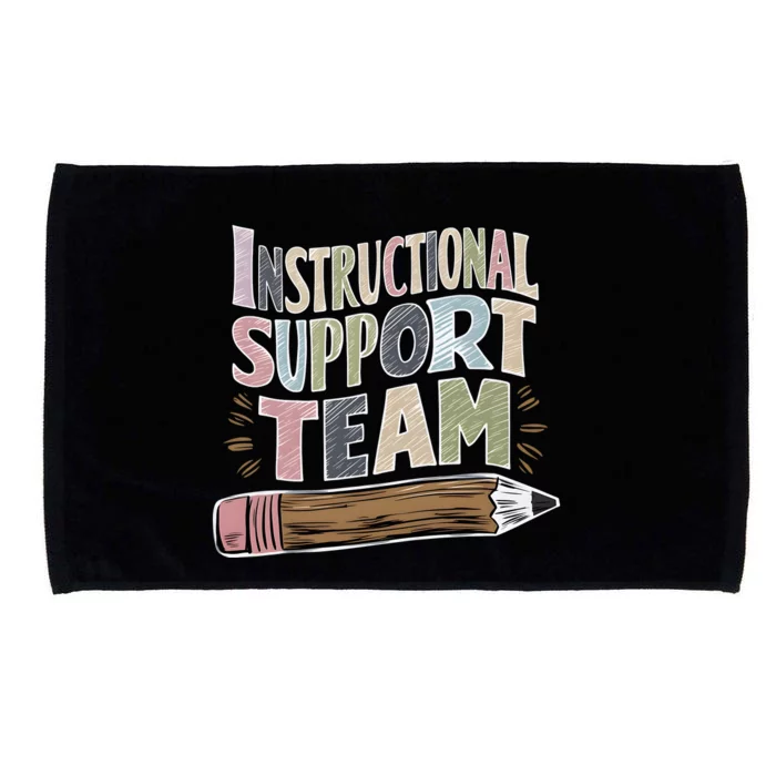 Elementary Instructional Support Staff Team Microfiber Hand Towel