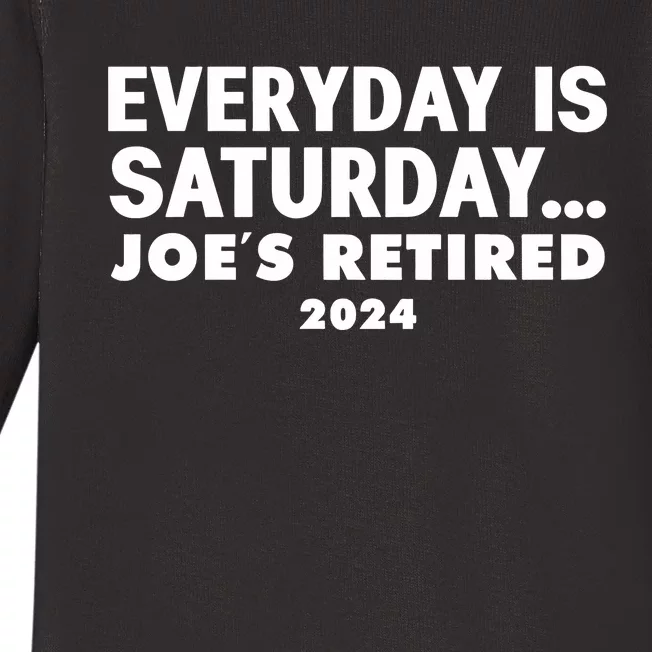 Everyday Is Saturday JoeS Retired 2024 Baby Long Sleeve Bodysuit