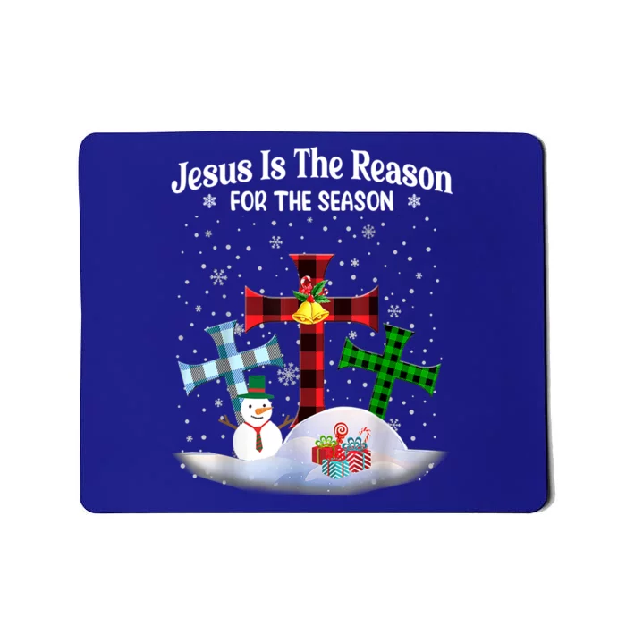 Esus Is The Reason For The Season Christian Christmas Gift Mousepad