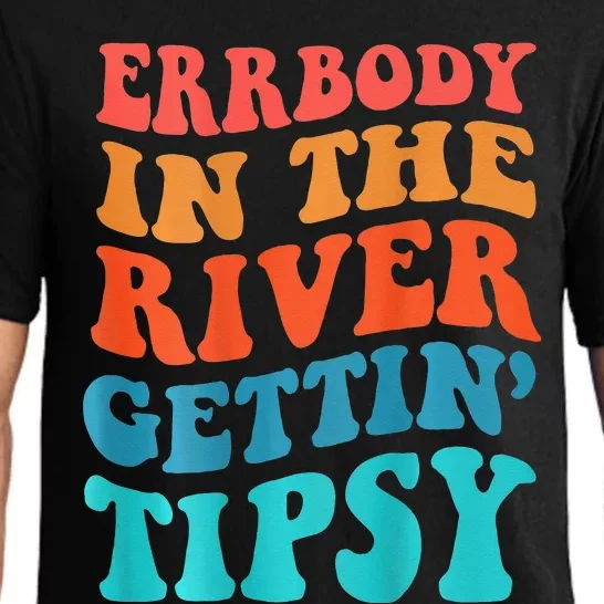 Errbody In The River Getting Tipsy Pajama Set