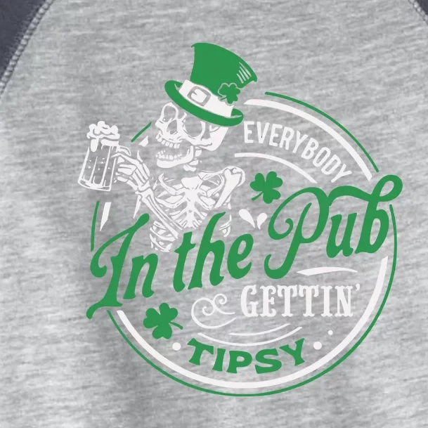 Everybody In The Pub Gettintipsy Toddler Fine Jersey T-Shirt