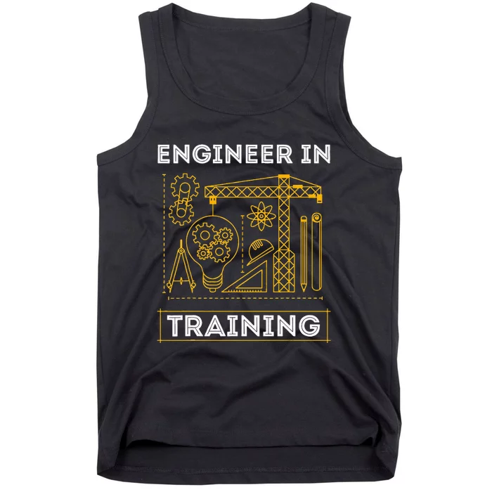 Engineer In Training Future Engineer Holding Engineering Tank Top