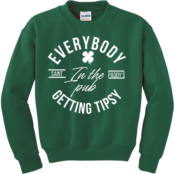 Everybody In The Pub Getting Tipsy Kids Sweatshirt