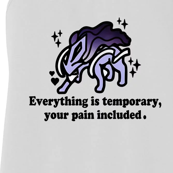 Everything Is Temporary Your Pain Included Limited Women's Racerback Tank