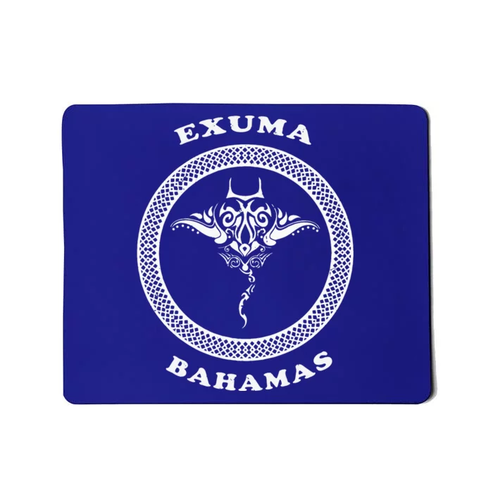 Exuma Islandsbahamas Tribal Stingray Vacation Mousepad