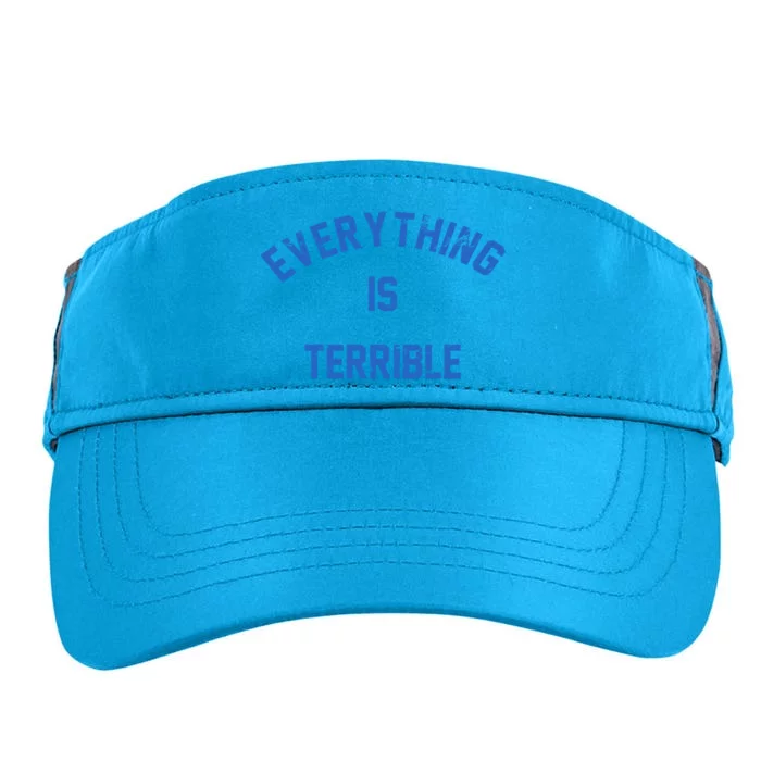 Everything Is Terrible Adult Drive Performance Visor