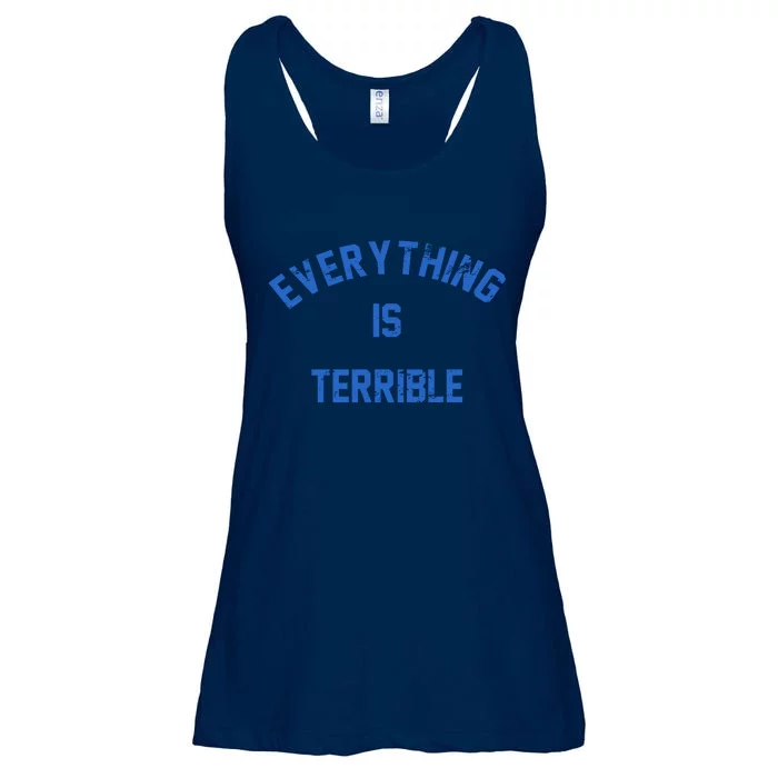 Everything Is Terrible Ladies Essential Flowy Tank