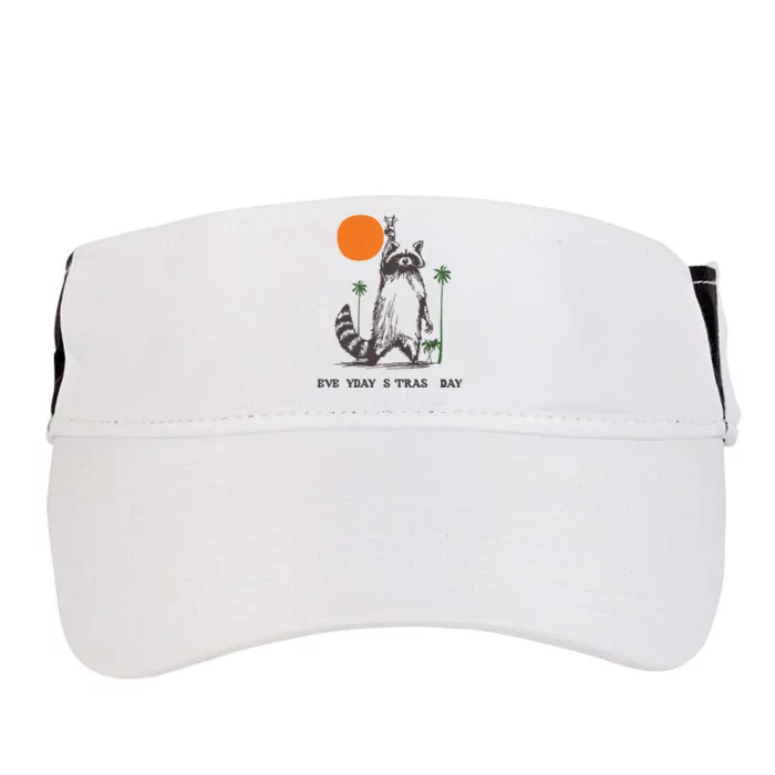 Everyday Is Trash Day Adult Drive Performance Visor