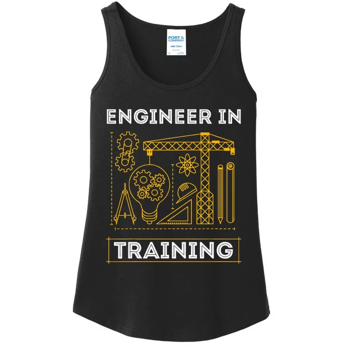 Engineer In Training Future Engineer Holding Engineering Ladies Essential Tank