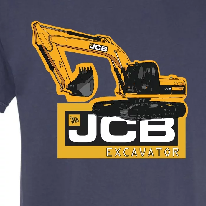 Excavator JCB Garment-Dyed Heavyweight T-Shirt