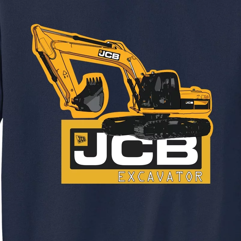 Excavator JCB Tall Sweatshirt