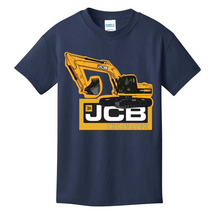 Excavator JCB Kids T-Shirt