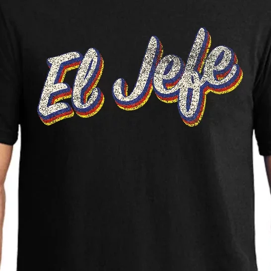 El Jefe Funny Mexican The Boss Spanish Pajama Set