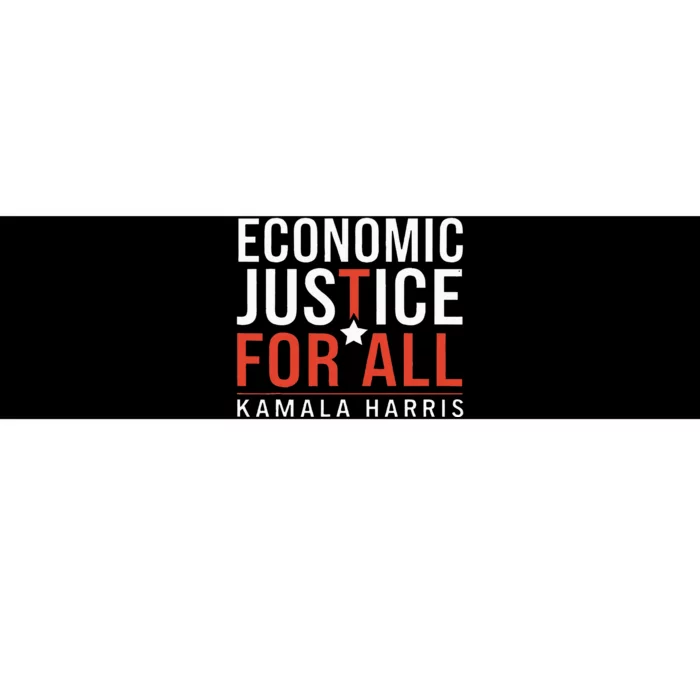 Economic Justice For All Kamala Harris Bumper Sticker