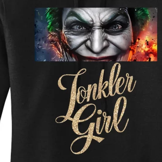 Evil Jonkler Girl Gift For Halloween Evil Jonkler Women's Pullover Hoodie