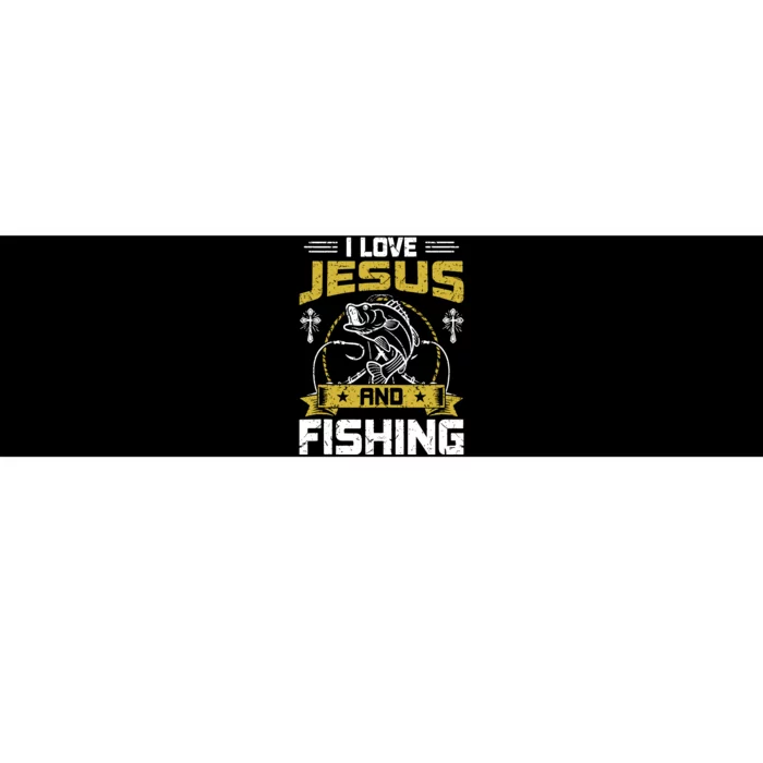 Even Jesus Had A Fish Story Cute Love Fishing Gift Bumper Sticker