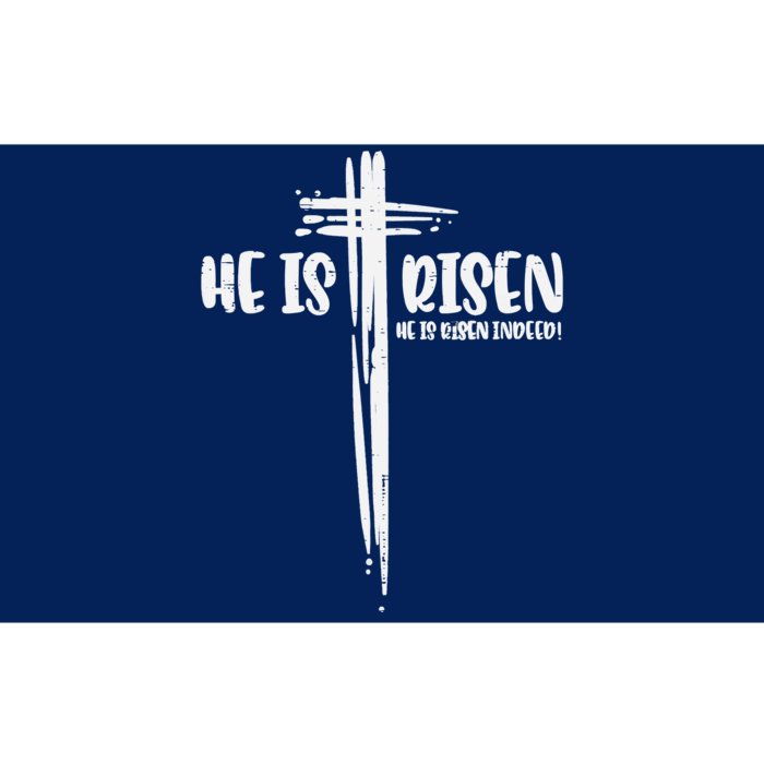 Easter Jesus He Is Risen Indeed Religious Christian Bumper Sticker