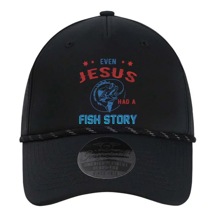 Even Jesus Had A Fish Story Funny Fishing Performance The Dyno Cap