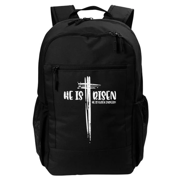 Easter Jesus He Is Risen Indeed Religious Christian Daily Commute Backpack