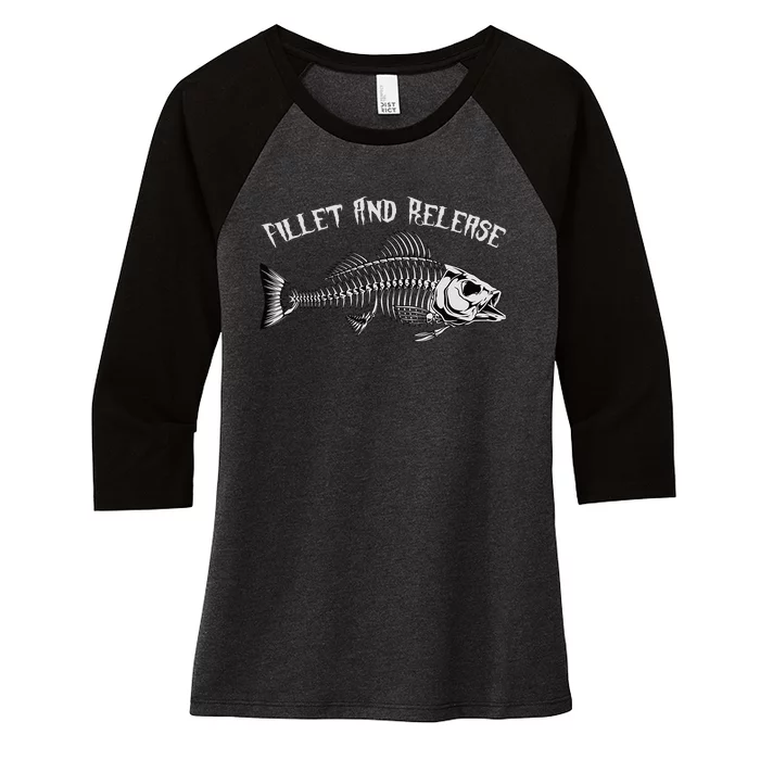 Even Jesus Had A Fish Story Funny Fisherman Women's Tri-Blend 3/4-Sleeve Raglan Shirt