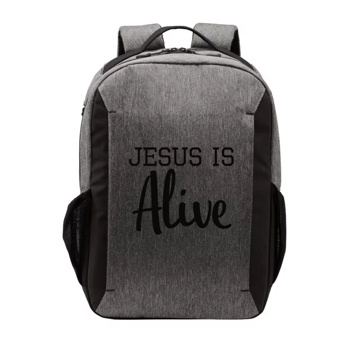 Easter Jesus Is Alive Faith Christian Funny Vector Backpack