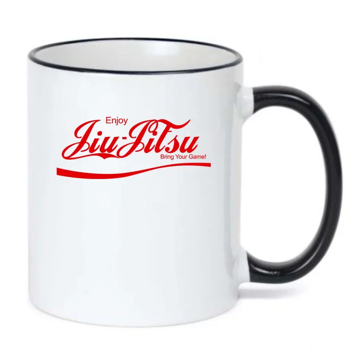 Enjoy Jiu Jitsu Black Color Changing Mug