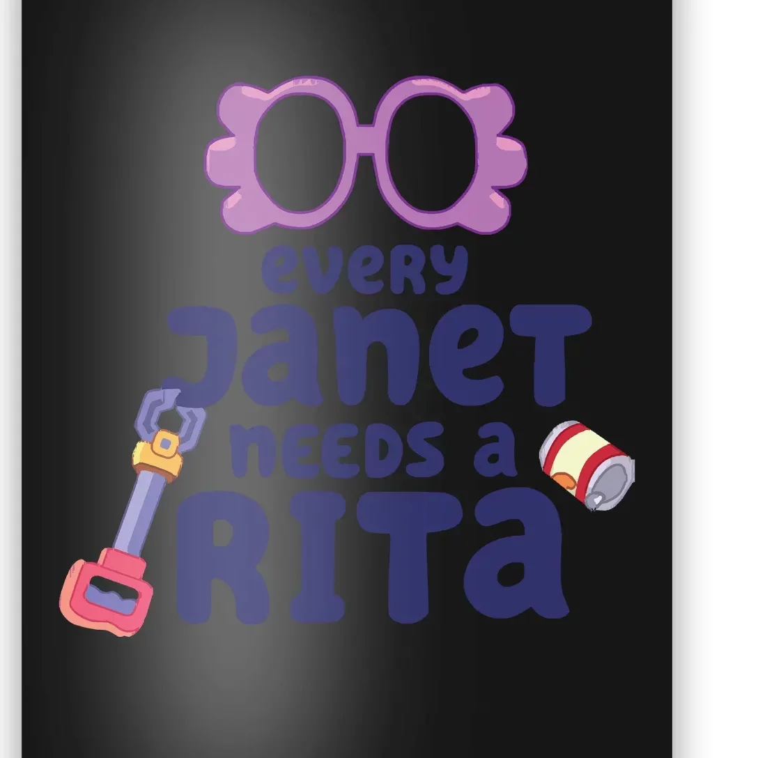 Every Janet Needs A Rita. Poster